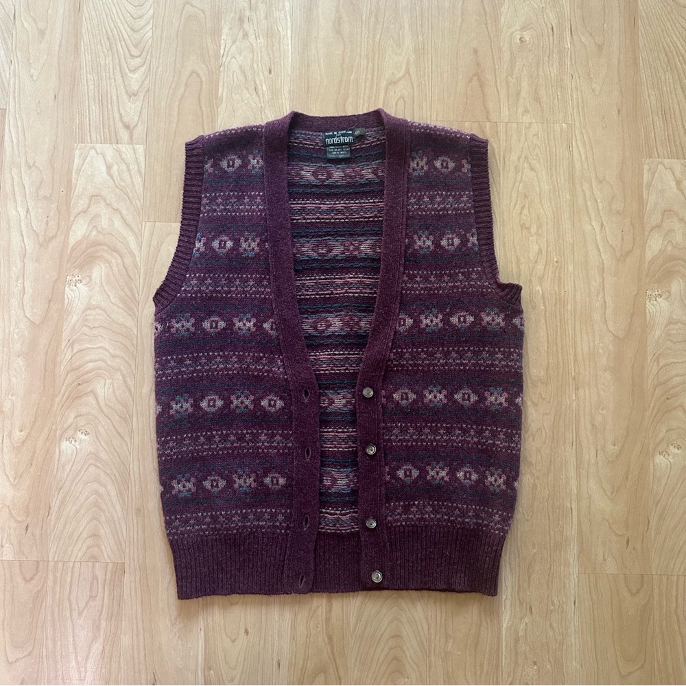 Vintage 70s Sweater Vest